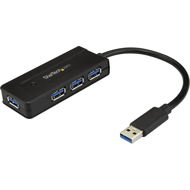 Hub Concentrador Portatil Usb Startech St4300mini 4 Puertos