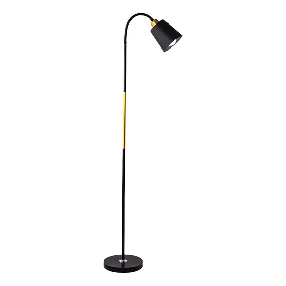 Luminária De Chão Pedestal De Piso Abajur Articulada Flexive
