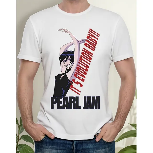 Polo Pearl Jam Do The Evolution Rock Retro Sublimado Vend. G