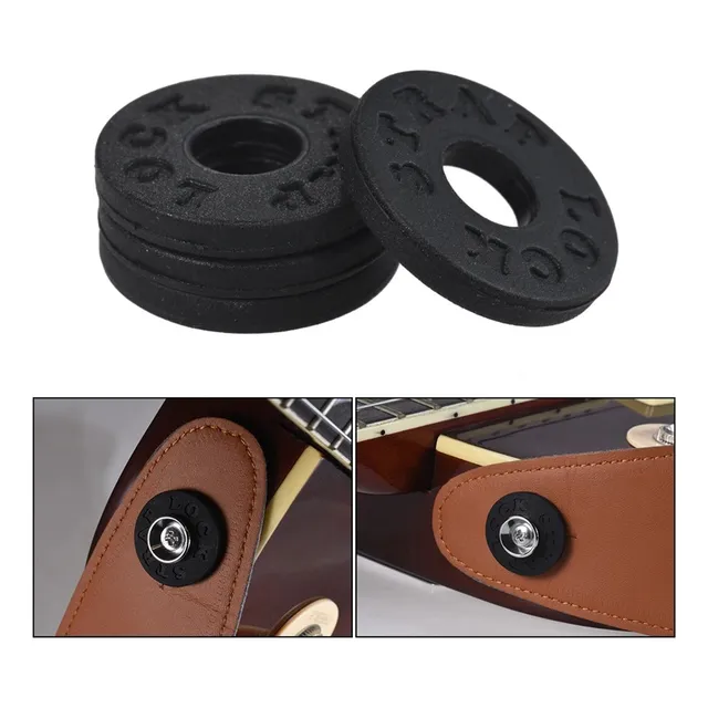 Strap Locks Safety Locks Seguro De Guitarra O Bajo Pack X 4