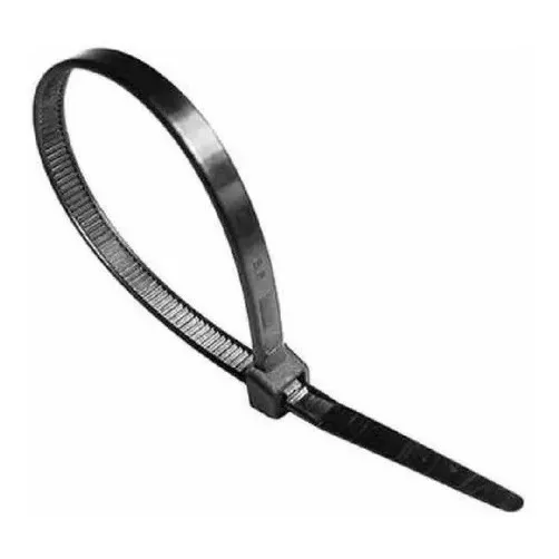 Abrazadera Negra Plástica De 40cm Largo X 100 Unidades
