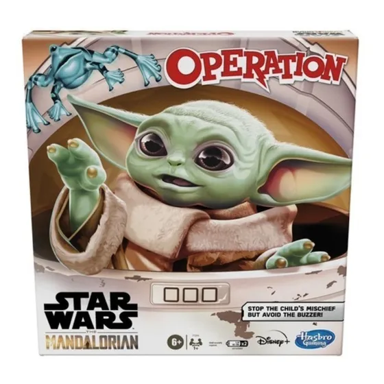 Juego De Mesa Operation Star Wars: The Mandalorian Hasbro F1