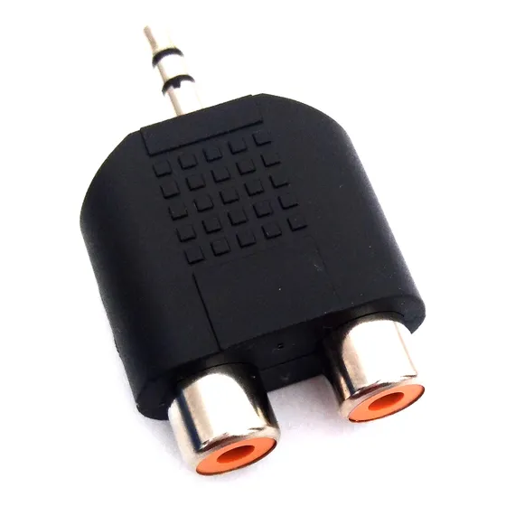 Adaptador Rca P2 Stéreo Celular Tablet Central Multimedia