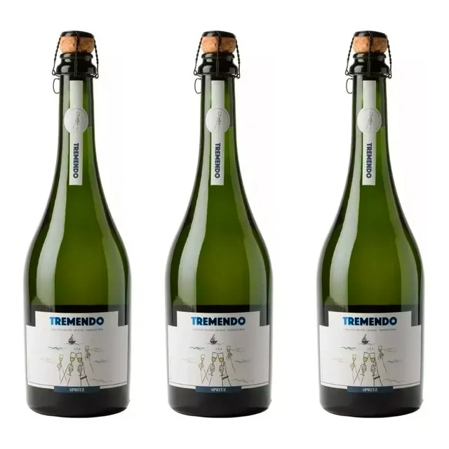 Prosecco Pizzorno Tremendo X3 Botellas 750 Ml Alcohol 12,5%