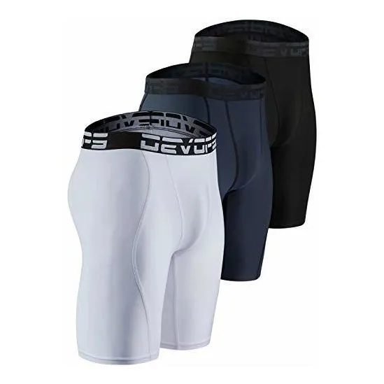 Devopa Ropa Interior Corta De Compresión Masculina (3 Rwgbb