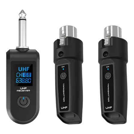 Sistema De Micrófonos Inalámbricos Transmisor Receptor Bomge