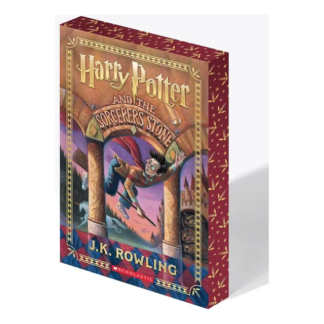 Harry Potter And The Sorcerer's Stone Sprayed Edges Rowling