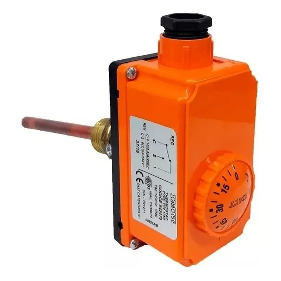 Termostato De Inmersion Para Agua Imit Tc2 0-90 ºc Rosca 1/2