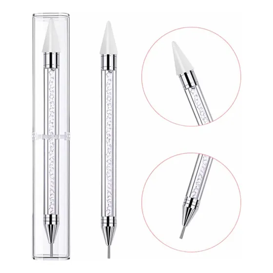 Lápiz De Cera,katana Para Uñas De Cristales . Manicure