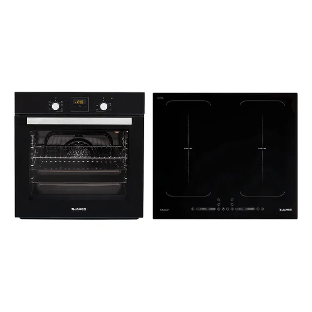 Combo James Anafe Inducción James 4 P + Horno De Empotrar - 
