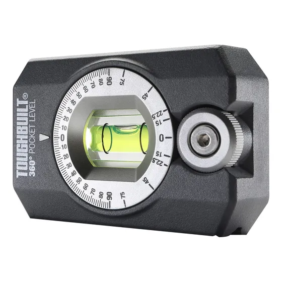 Toughbuilt Nivel De Bolsillo De 360 Grados (tb-h2-l-4r)