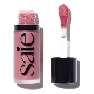 Rubor Líquido Saie Dew Blush Mauve Chilly 12 Ml Con Aplicado Rubor Líquido Saie Dew Blush Mauve Chilly 12 Ml Con Aplicado
