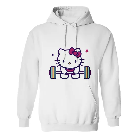 Sudadera Con Gorro Hello Kitty Pesas