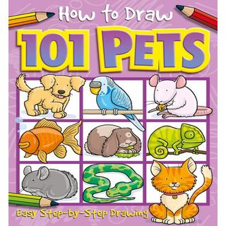 Libro Ht Draw 101 Pets - Green Dan Libro Ht Draw 101 Pets - Green Dan