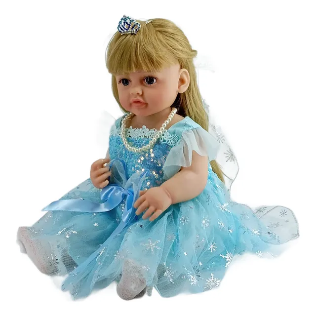 Muñeca Bebe Reborn Realista Silicona Con Accesorios 42cm