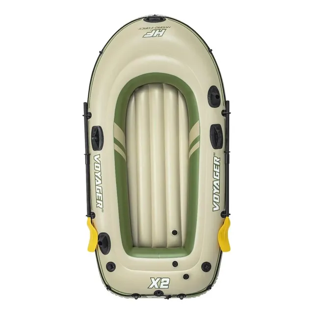 Bote Inflable C/remos Voyager 2per 232cmx118cm Bestway Pesca