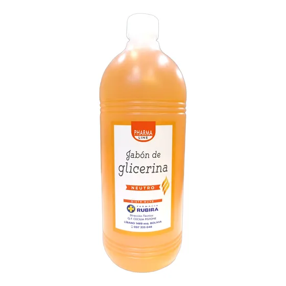 Jabón Glicerina Ph Neutro Botiquín Primeros Auxilios 1lt