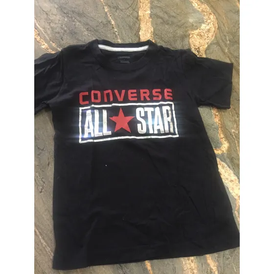 Franela Niño Original Converse Talla 7 (k8)