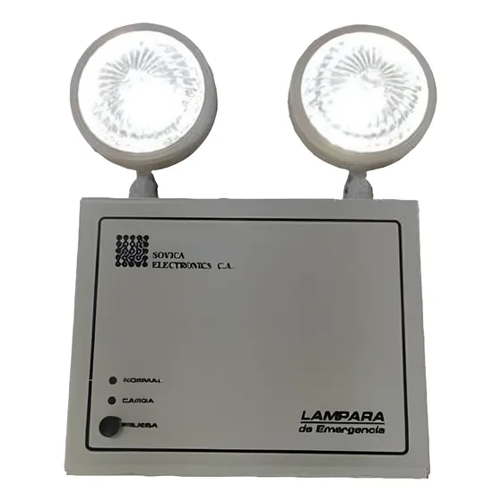 Lampara Emergencia Dos Faros 2x9 F-ultra Oferta