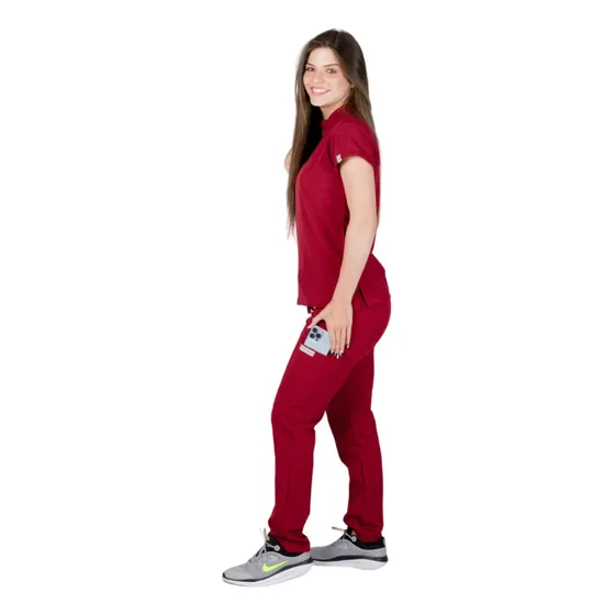 Oferta Uniforme Medico Tela Stretch Scrub Jogger De Mujer 