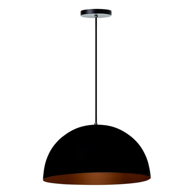 Lustre Pendente Interno Meia Lua 30 Cm Balcão Jantar Mesa Lustre Pendente Interno Meia Lua 30 Cm Balcão Jantar Mesa