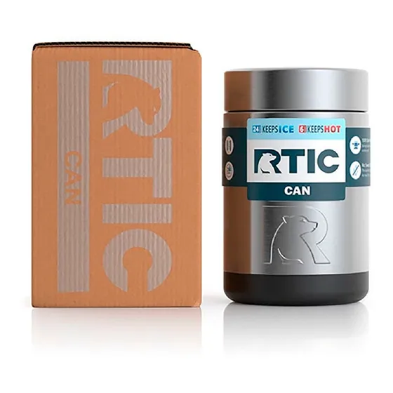 Enfriador De Latas Rtic Stainless Glossy, 12oz