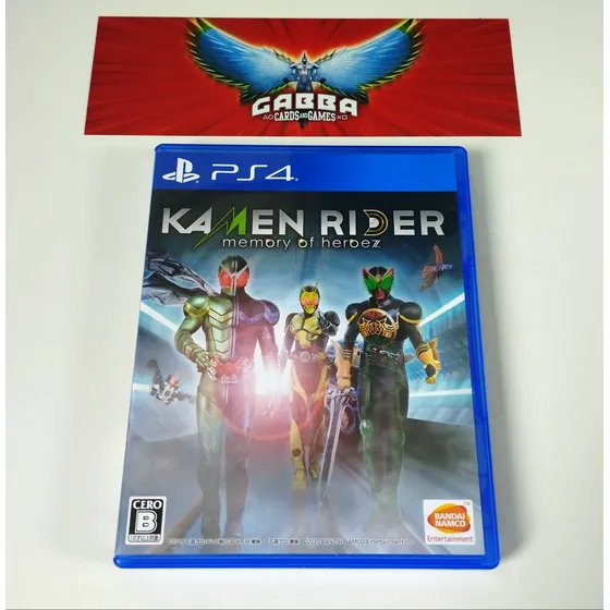 Kamen Rider Memory Of Heroez Ps4 Midia Fisica Completo