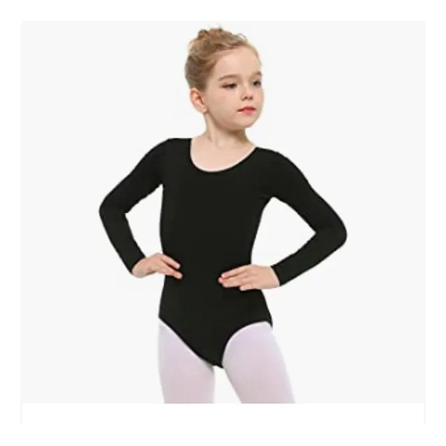 Body Irma Vargas Licra Negro Varias Mangas