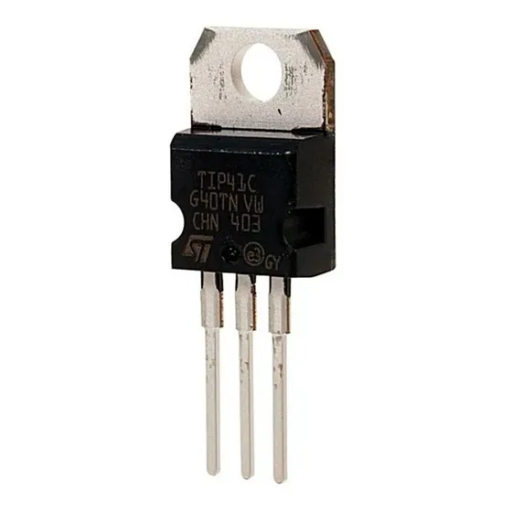 Transistor Tip41 100v 6a Npn To220 Tip41c Arduino Nubbeo