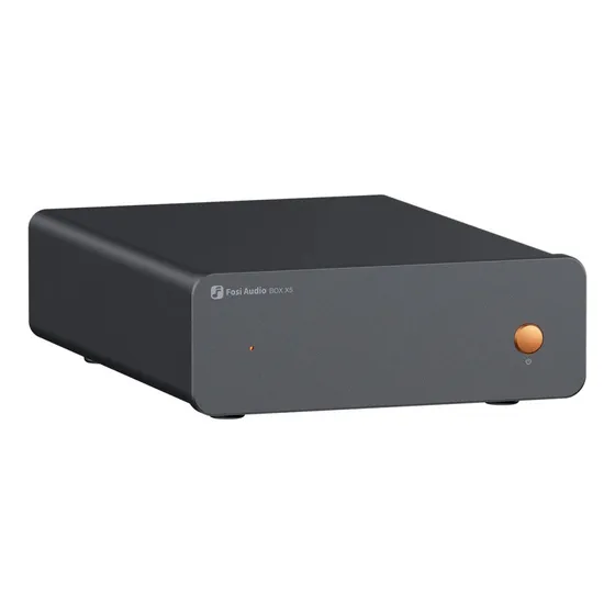 Pré Amplificador Phono Toca Discos Fosi Box X5 - Mm E Mc