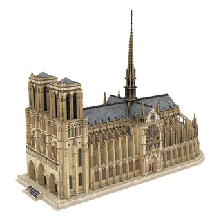 Puzzle 3d Cubicfun Notre Dame De Paris De Lujo 293 Piezas Puzzle 3d Cubicfun Notre Dame De Paris De Lujo 293 Piezas