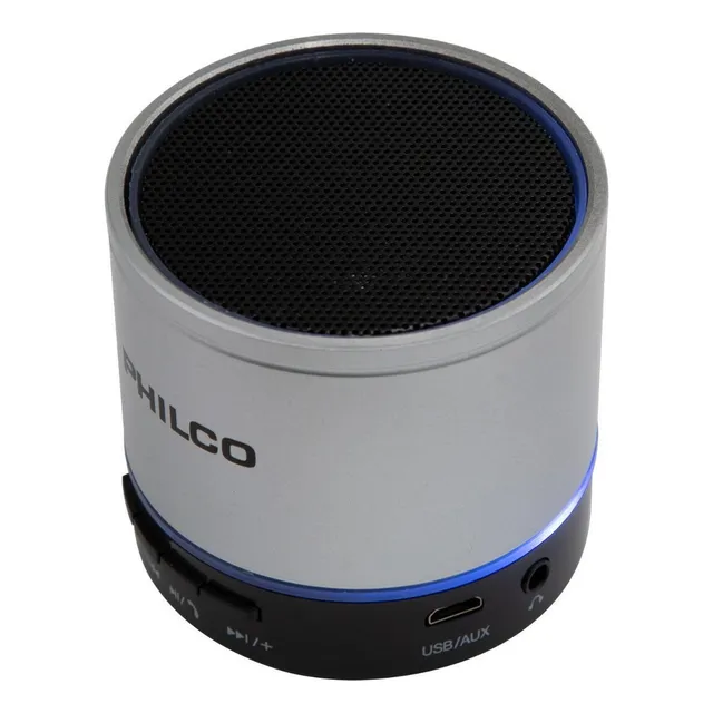 Parlante Portatil Bluetooth-usb P295 Plata