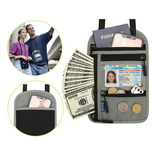 Rfid Halter Style Travel Cartera De Pasaporte Impermeable Rfid Halter Style Travel Cartera De Pasaporte Impermeable