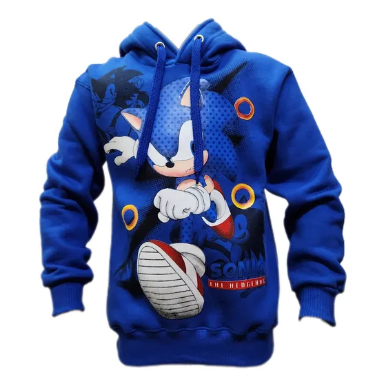 Buzo Frisado Sonic Niño