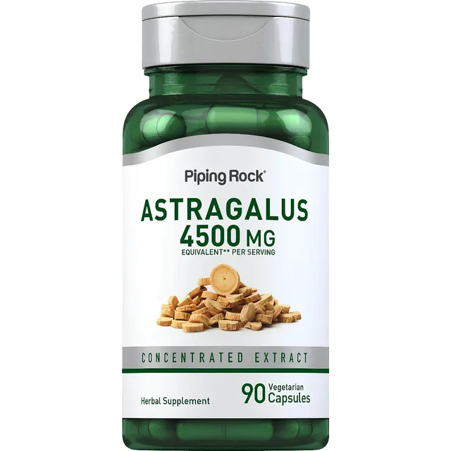 Astrágalo Suplemento Natural Extracto Astragalus Cápsulas Inmunidad Defensas Antioxidante Bienestar Energía Sistema Inmune Vitalidad Medicina Fatiga