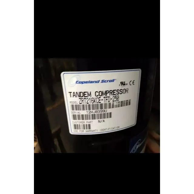 Compresor Tandem 18 Ton 220 Volt Ph3 R-22 Copeland Nuevos