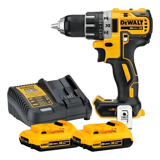 Parafusadeira Furadeira Dewalt Dcd796 20v 2b 2ah Xr Amarelo/preto 20v
