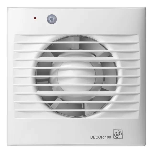 Extractor S&p Decor 100 Cd Con Sensor De Movimiento
