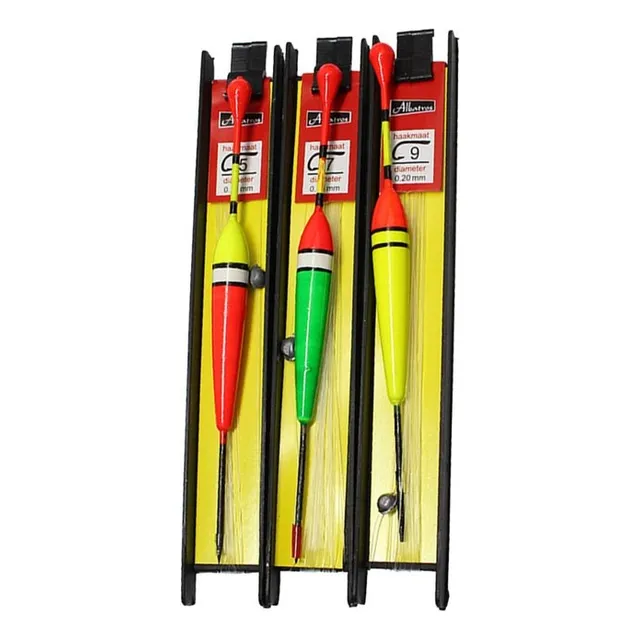 Kit De 3 Flotadores De Pesca De Alta Calidad