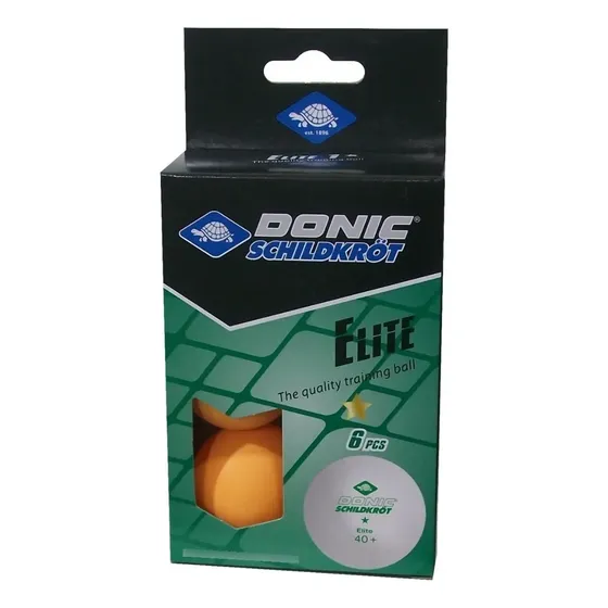 Pelotitas Ping Pong Donic Schildkrot Elite 1 * Naranja | Cuotas sin interés