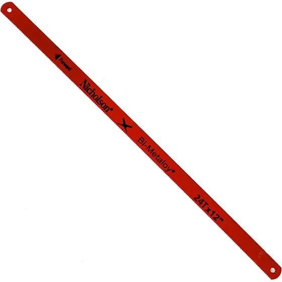Hoja Segueta Bimetálica 12 X 24 Dpp 10 Und Nicholson Nf1224b