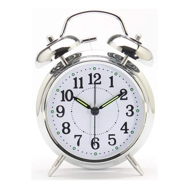 Reloj Despertador Campanilla Clásico 