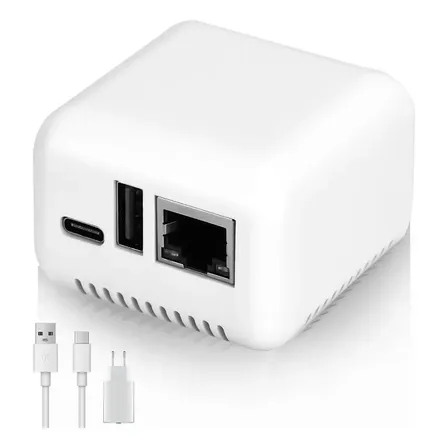 Print Server Servidor Proxy De Impressão Usb C/porta Usb 2.0