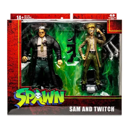 Mcfarlane Spawn Sam And Twitch Deluxe