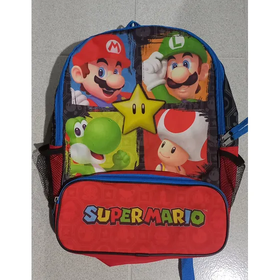 Morral Escolar De Super Mario Bross