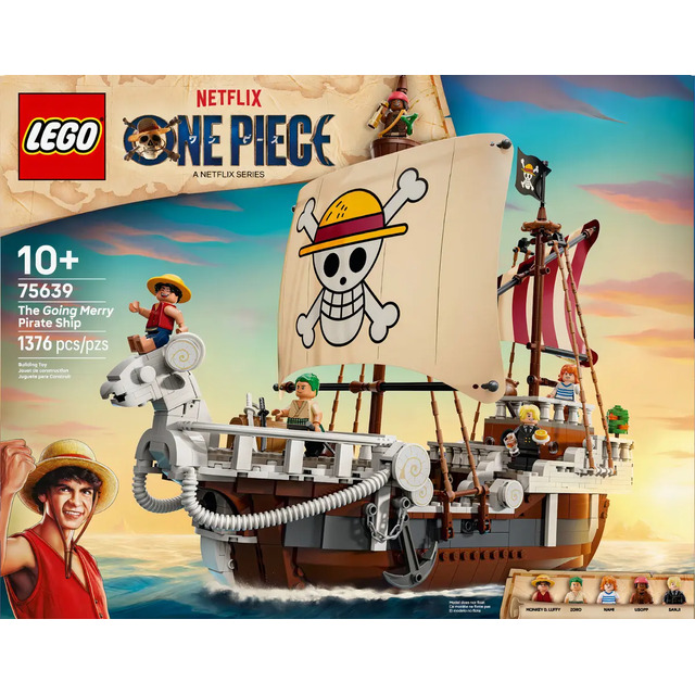 Lego® One Piece O Barco Pirata Going Merry 75639 1376
