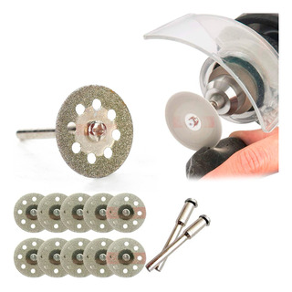 Kit 10 Discos De Corte De Diamante, Para Dremel Mototool Kit 10 Discos De Corte De Diamante, Para Dremel Mototool
