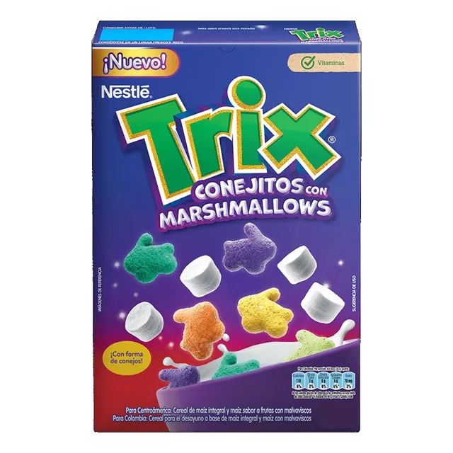 Cereal Nestle Trix Con Malvaviscos En Forma De Conejo 230 Gr