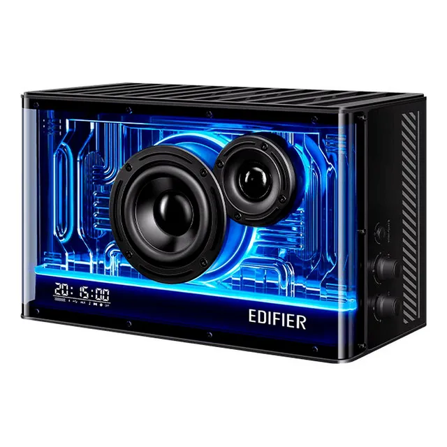 Parlante Multimedia Con Luces Led  Edifier Qd35 Black
