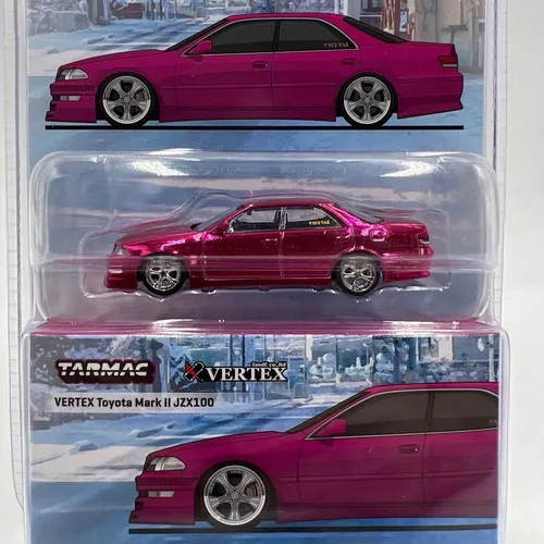 Modelo a Escala 1:64 Toyota Chaser JZX100 Blanco Tarmac Vertex
